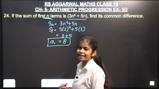 Ex-5D Q.24 ARITHMETIC PROGRESSION Chapter 5 RS Aggarwal Maths Class 10 CBSE 2026-27