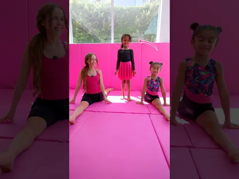 4 Year Old Tries Gymnastics for the First Time!