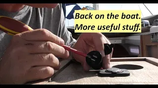 Back on the boat.  Useful stuff you may want to know?   OTB 074