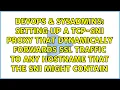 Setting up a TCP-SNI proxy that dynamically forwards SSL traffic to any hostname that the SNI