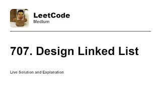 707 Design Linked List Leetcode Medium