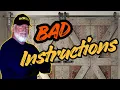 Beautiful Product Horrible Instructions Watch Me Install It Correctly