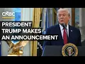 Lagu President Trump makes an announcement on lowering drug prices — 12/19/2025