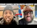 Lagu Kwame Brown \u0026 Anton Daniels Address EachOther LIVE \u0026 Things Go LEFT (HEATED BEEF) Over Corey Holcomb