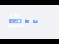 Folder Hover Micro Interaction Animation - CSS HTML Tutorial