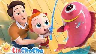 12345 once i caught a fish alive number song more kids songs u0026 nursery rhymes liachacha