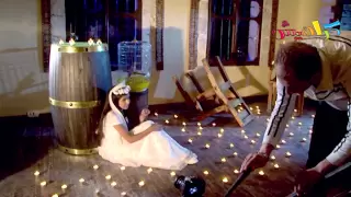 كواليس كليب عصفور   بشرى عواد بايقاع  قناة كراميش الفضائية              دندنها