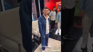 الشامي وداليا مبارك خلف كواليس تصوير برنامج The Voice Kids غرامي ملكك كلك ملكة جمال الكون الشامي 