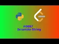 No Sound Leetcode 87 Scramble String
