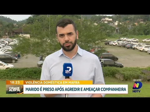 Homem é preso em Mafra após agredir companheira e fazer ameaças de morte