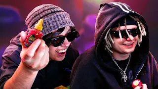 Quackity Tries Mexican Candy With YoungMulti