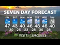 Gatlinburg and Pigeon Forge Weather for Weekend of December 16 2022