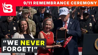 9/11 Hero "Man in the Red Bandana" awarded 'Medal of Freedom' by Trump at Ceremony