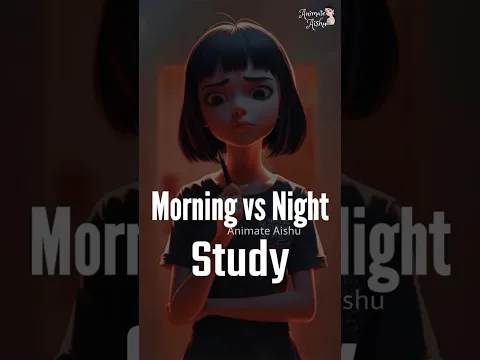 Morning vs Night Study 🔥 Best Time to Study for Students #BestTimeToStudy