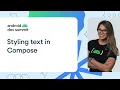 Styling text in Compose