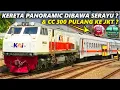 Download Lagu KERETA PANJANG‼️KERETA SERAYU BAWA KA PANORAMIC DAN KERETA PARCEL DUA LOKOMOTIF CC 201 DAN CC 300