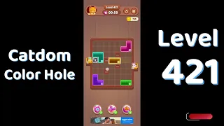 Catdom Color Hole Level 421 Screenshot