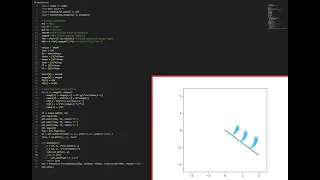 Pendulum simulation in Python ASMR No talking