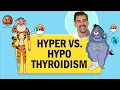 Hyperthyroidism vs Hypothyroidism Key Differences NCLEX Tips Memory Tricks