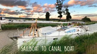 BOAT LIFE: We Took Our TINY HOME Into The French Canals!