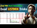 How to Create an Editable ListBox in Excel VBA Add Edit and Delete Data