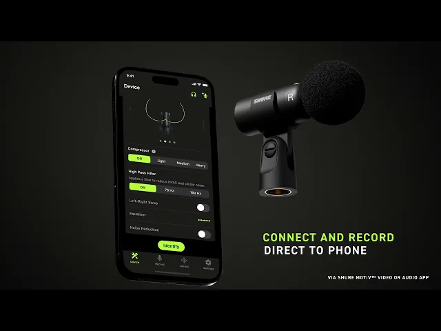 MoveMic 88+ - Wireless Video Microphone - Shure USA