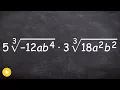 How to Multiply Two Radical Expressions with Multiple Terms