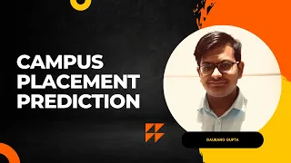 Campus placement prediction