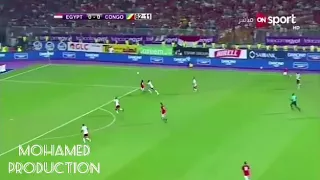 ملخص و اهداف مباراة مصر الكونغو وجنون مدحت شلبي HD 