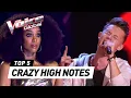 Download Lagu SURPRISING high notes in The Voice