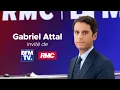 GABRIEL ATTAL SUR BFM TV ET RMC INTERDICTION DES RESEAUX SOCIAUX AUX MOINS DE 15 ANS