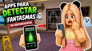 😱¡NO PRUEBES esta APP de CELULAR para DETECTAR FANTASMAS en BROOKHAVEN!📲| ValeryRm