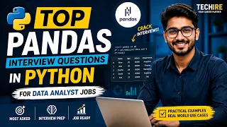 Top Pandas Interview Questions in Python for Data Analyst Jobs