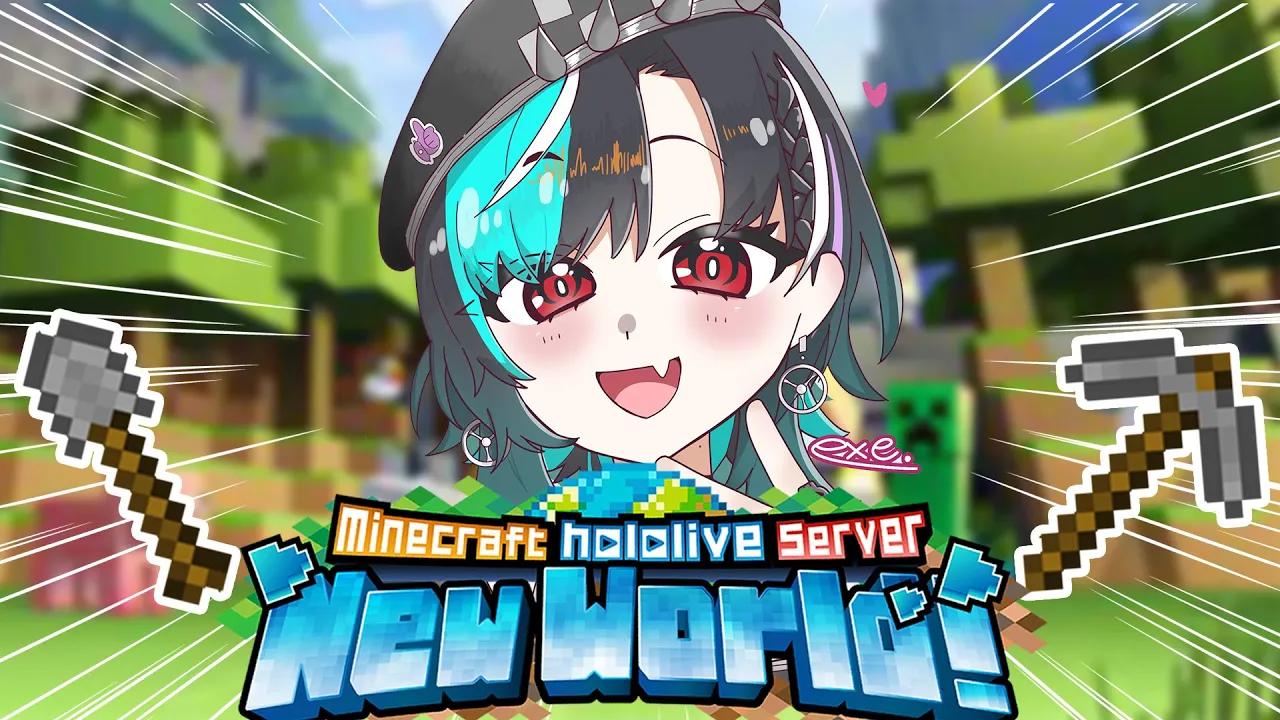 【Minecraft /マイクラ】いろいろ作りたい！！！！！！！【 #輪堂千速 / #hololivedev is #FLOWGLOW 】