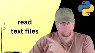 Python Tutorial Reading text files