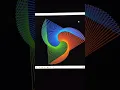 Python Triangle Spiral Pattern with Turtle GUI in Python