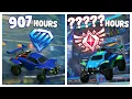 How long does it take to reach every rank in Rocket League