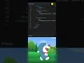 Doraemon Walking Animation Fun with HTML CSS JS