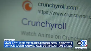 Only on 13 Man speaks with ABC13 after allegedly threatening Gov Abbott s office over anime site