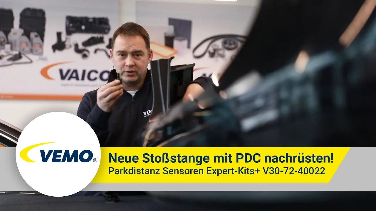 Wie rüstet man PDC / Parkdistanz Sensoren nach? [Expert-Kits+ V30-72-40022 - X-Ref: 212 542 00 18]