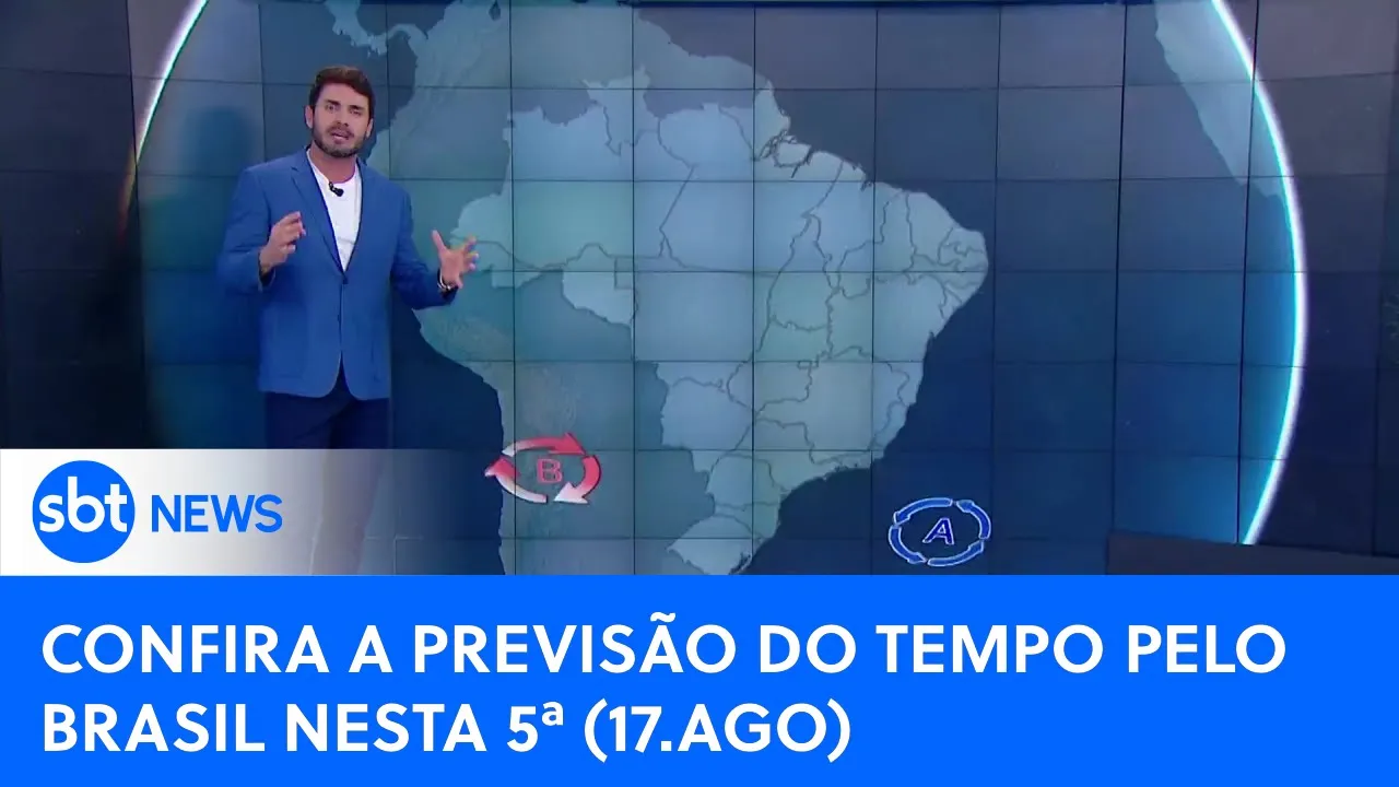 Chuvas e ventos fortes atinge regiões do Brasil  | #SBTNewsnaTV (17/08/23)