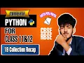 Python Lecture 19 Collection Recap in Python In Hindi CBSE RBSE Nextera Tech