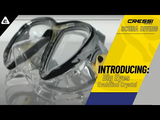Cressi Big Eyes Evolution Diving Snorkeling Mask