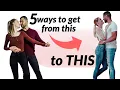 5 Ways To GET OUT Of The Shadow Position Bachata Beginner To Advanced