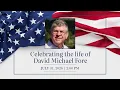 Celebrating the life of Mike Fore
