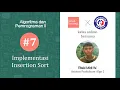 ALGORITMA - IMPLEMENTASI INSERTION SORT KelasKosong
