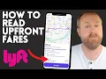 How to Read the Lyft Upfront Fare Screen 2025 Update