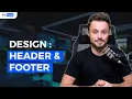 Design Header Footer