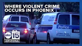 Half of violent crimes in Phoenix come from 8 of city blocks