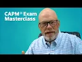 CAPM Exam Masterclass Section 1 1